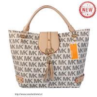 michael kors logo groot vanille bakken Portemonnee Klein blxza675